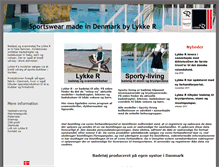 Tablet Screenshot of lykke-r.dk